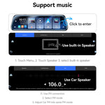 YESIDO KM24 Carplay Streaming Rearview Mirror Dash Cam Android Auto Airplay Screen