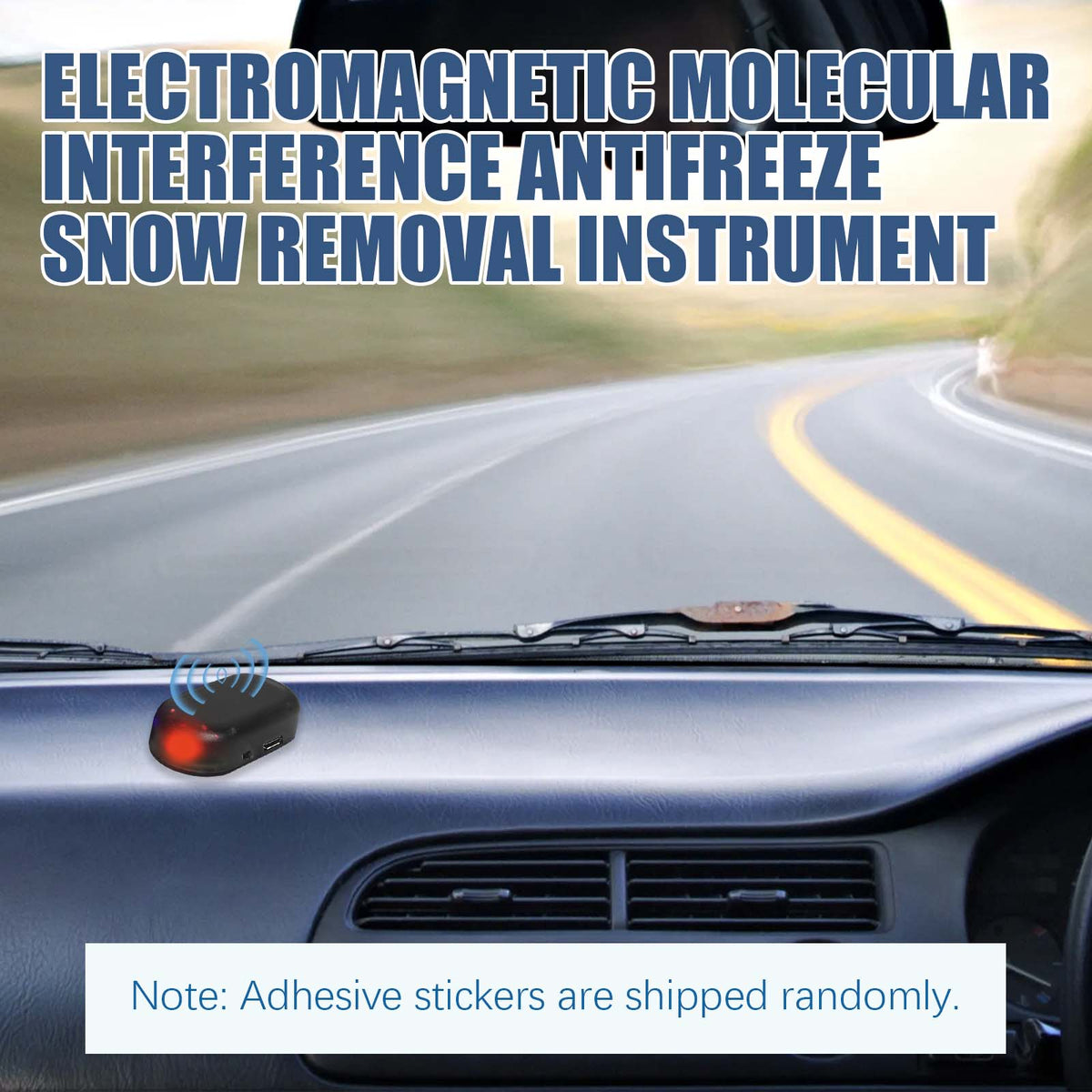 RAYHONG Bil Forrude Afrimer Elektromagnetisk Anti-frost Enhed Bærbar Is- og Snefjernelsesværktøj