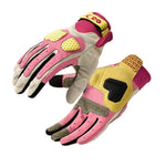GOLOVEJOY Shock Absorbing Touchscreen Motorcycle Gloves Waterproof Winter Fleece Lined Mittens