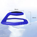 JOYTUTUS 4-in-1 Car Ice Scraper Windshield Ice Breaker Quick Clean Glass Brush Snow Remover