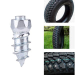 200Pcs 9 x 4mm Screw in Tire Studs Wheel Tyre Studs for Car Truck Motorcycle Bicycle Boot Tire Spikes