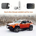 200 Pcs 12 x 4mm Screw-in Tire Studs Wheel Tire Studs for Car Truck Motorcycle Bicycle Boot Tire Spikes