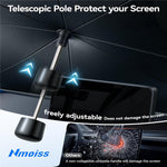 NMOISS M Size Car Windshield Sun Shade Umbrella Double Layer UPF50+ 99% UV Protection Umbrella Cover