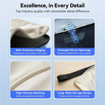 NMOISS M Size Car Windshield Sunshade Double Layer Heat Insulation 99% UV Protection UPF50+ Sun Shade Visor Shield Cover