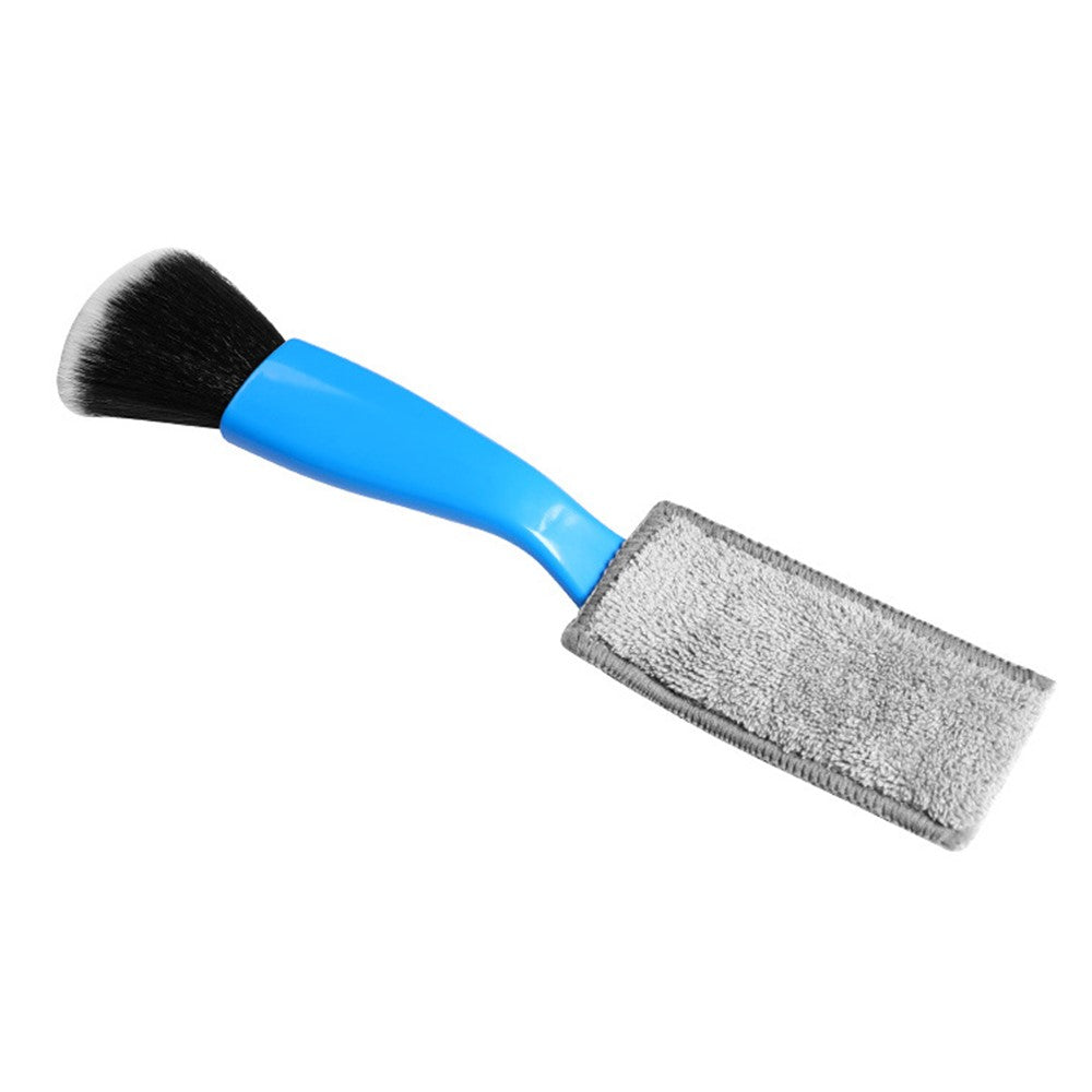 Car Air Conditioning Outlet Dust Removal Brush Multifunctional Dual-Head Auto Interior Cleaning Tool