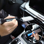 Car Air Conditioning Outlet Dust Removal Brush Multifunctional Dual-Head Auto Interior Cleaning Tool