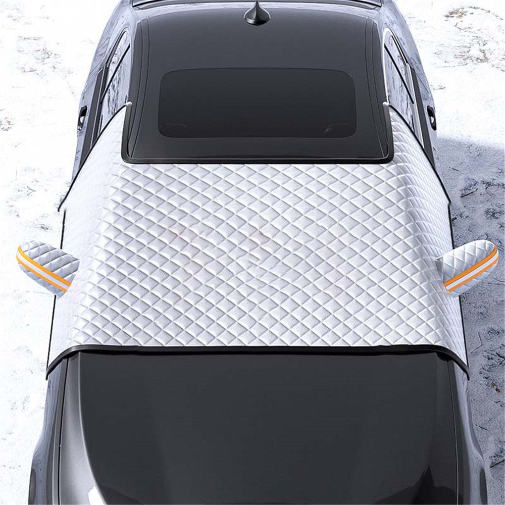 ST-4013 Winter Car Windshield Front Window Cover Aluminium Film Snowproof Protective Cover