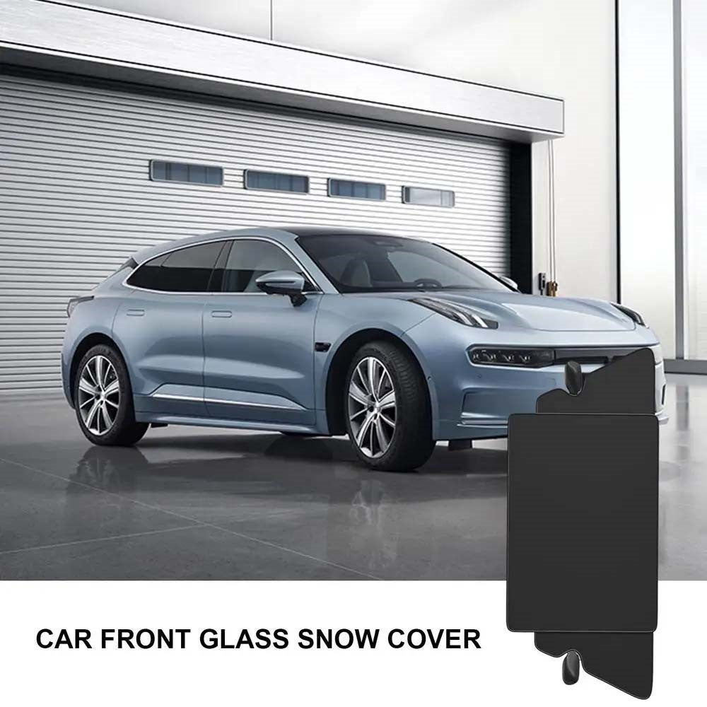 Car Windshield Snow Cover Oxford Cloth Snowproof Frost-proof Sun-proof Cover