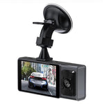Triple Lens Dashcam 3 Inch IPS Screen 1080P HD Night Vision Car Recording WiFi Camera