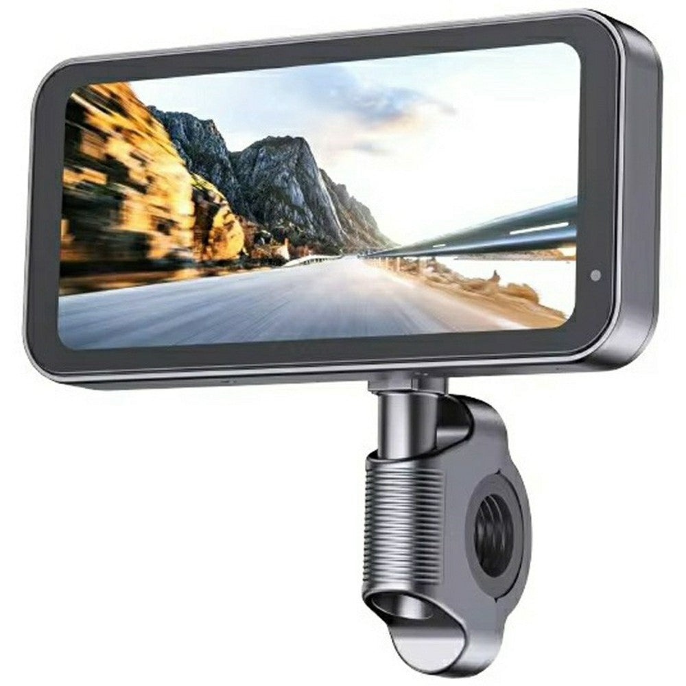 SJCAM RD10 6.25 Inch CarPlay  /  Android Auto Wireless Screen Mirroring Dual Camera Waterproof Motorcycle Dash Cam