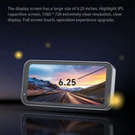 SJCAM RD10 6.25 Inch CarPlay  /  Android Auto Wireless Screen Mirroring Dual Camera Waterproof Motorcycle Dash Cam