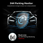 2K WiFi Dash Cam Vidvinkel HD Nattesyn Bil DVR Optager Understøtter Loop-optagelse