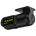 2K WiFi Dash Cam Vidvinkel HD Nattesyn Bil DVR Optager Understøtter Loop-optagelse