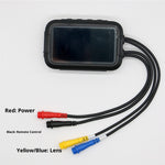 V9 Motorcycle Dash Cam Front and Rear Camera 1080P HD WiFi Night Vision IP65 Waterproof Dual Dash Camera