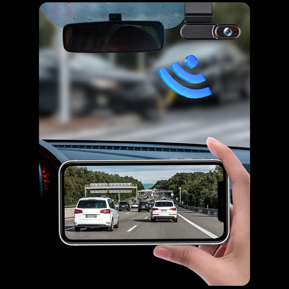 DG23 Single Recording Camera 1080P HD 4G Dash Cam Car DVR with Track View