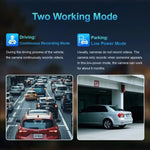 VM01-EU 1080P 4G WiFi Dual Lens Car Dash Cam with Night Vision Parking Monitor, EU Version