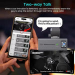 VM01-EU 1080P 4G WiFi Dual Lens Car Dash Cam with Night Vision Parking Monitor, EU Version
