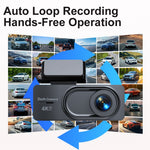 L50 4K Dash Cam Front Rear Dual Camera 160 Degree Wide Angle WiFi Parking Monitor Driving Recorder