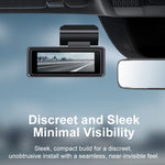 L50 4K Dash Cam Front Rear Dual Camera 160 Degree Wide Angle WiFi Parking Monitor Driving Recorder