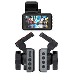 Y06 4K front + 2K rear dashcam, 3,0" IPS-skærm, loop-optagelse, nattesyn, kamera til optagelse af kørsel