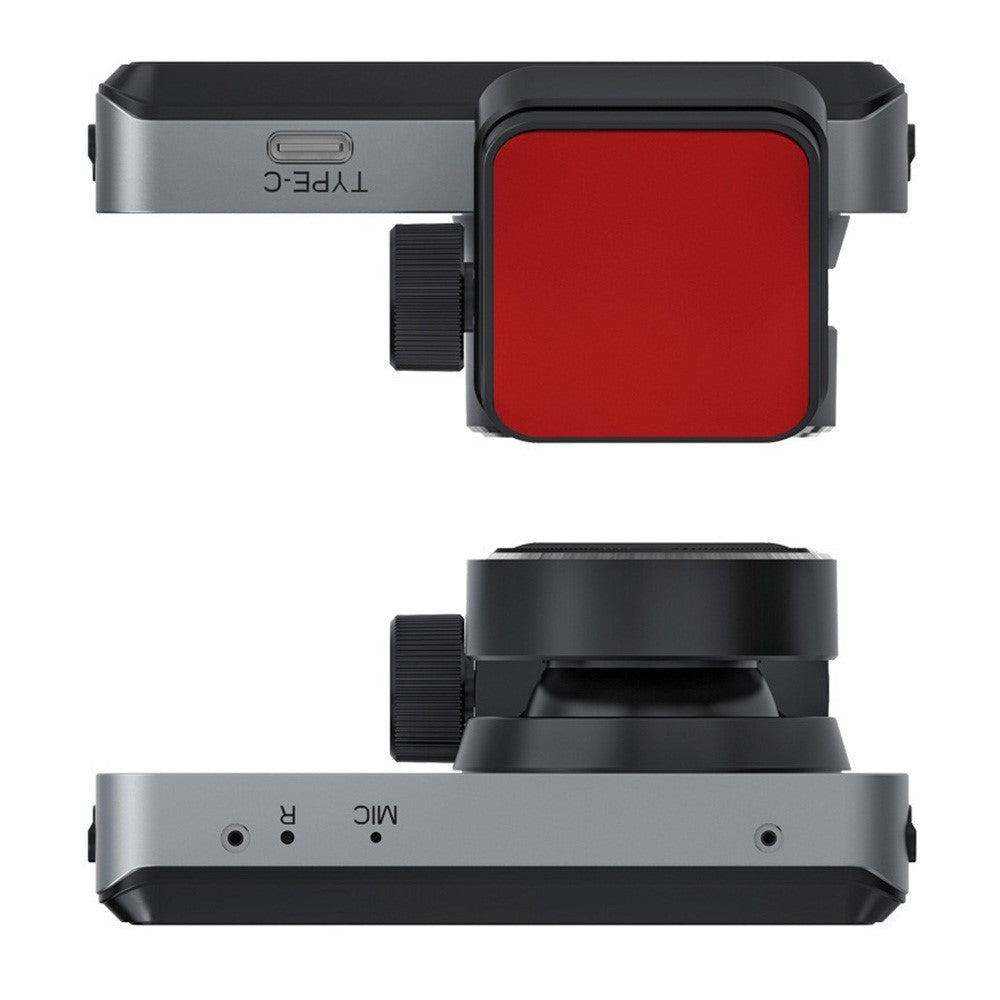 Y06 4K front + 2K rear dashcam, 3,0" IPS-skærm, loop-optagelse, nattesyn, kamera til optagelse af kørsel