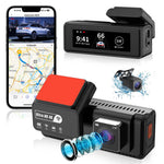 K17 Dual 4K Dash Cam Front and Rear Camera HDR Night Vision ADAS GPS Tracking 24H Parking Monitor Car DVR
