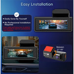 K17 Dual 4K Dash Cam Front and Rear Camera HDR Night Vision ADAS GPS Tracking 24H Parking Monitor Car DVR