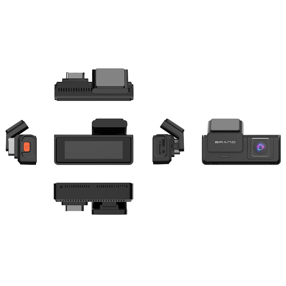 K17 Dual 4K Dash Cam Front and Rear Camera HDR Night Vision ADAS GPS Tracking 24H Parking Monitor Car DVR