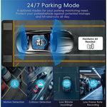 K17 Dual 4K Dash Cam Front and Rear Camera HDR Night Vision ADAS GPS Tracking 24H Parking Monitor Car DVR