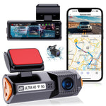 K19 4K Dash Cam ADAS Front Rear Dual Camera GPS 5G WiFi Night Vision Loop Recording Dash Camera Car DVR