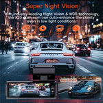 K19 4K Dash Cam ADAS Front Rear Dual Camera GPS 5G WiFi Night Vision Loop Recording Dash Camera Car DVR