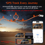 K19 4K Dash Cam ADAS Front Rear Dual Camera GPS 5G WiFi Night Vision Loop Recording Dash Camera Car DVR
