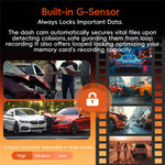 K19 4K Dash Cam ADAS Front Rear Dual Camera GPS 5G WiFi Night Vision Loop Recording Dash Camera Car DVR