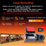 K19 4K Dash Cam ADAS Front Rear Dual Camera GPS 5G WiFi Night Vision Loop Recording Dash Camera Car DVR
