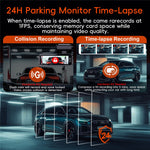 K19 4K Dash Cam ADAS Front Rear Dual Camera GPS 5G WiFi Night Vision Loop Recording Dash Camera Car DVR