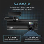 LF9 Pro 2K Dash Cam 1296P Car Camera 170 Degree Wide Angle Night Vision G-Sensor WiFi Car DVR