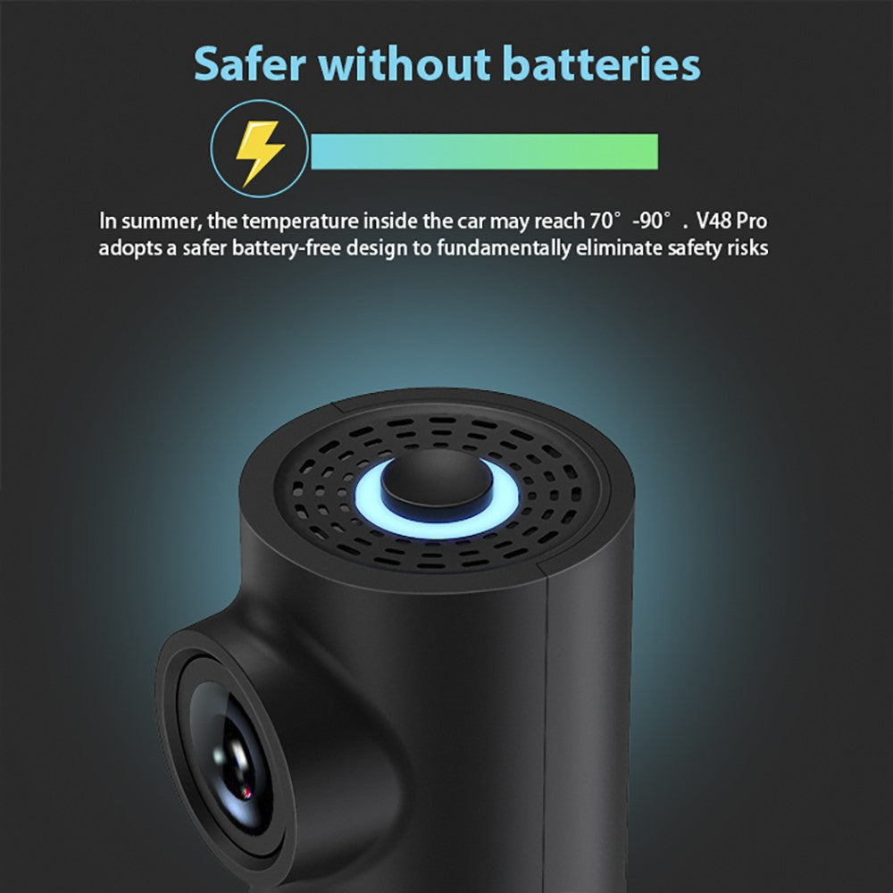 LF9 Pro 2K Dash Cam 1296P Car Camera 170 Degree Wide Angle Night Vision G-Sensor WiFi Car DVR