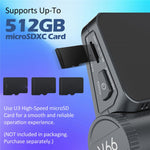 V66 Dash Cam 4K Touch Screen 3-Channel Front Cabin Rear Camera 5GHz WiFi GPS ADAS Night Vision Car DVR