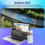 V66 Dash Cam 4K Touch Screen 3-Channel Front Cabin Rear Camera 5GHz WiFi GPS ADAS Night Vision Car DVR