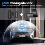 V69 4K 1080P Dash Cam Front/Bag Dobbelt Kamera Nattesyn GPS Tracking Parkeringsmonitor WiFi Bil DVR