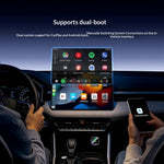 YESIDO KM31 Trådløs CarPlay Android Auto 2-i-1 Mini Størrelse OTA Opdateringsadapter