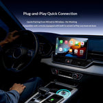 YESIDO KM31 Trådløs CarPlay Android Auto 2-i-1 Mini Størrelse OTA Opdateringsadapter