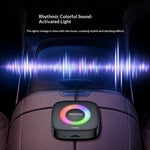 YESIDO KM33 Wireless CarPlay Android Auto AI Box 3 in 1 Dual Band WiFi Bluetooth-compatible 5.0 with RGB Light