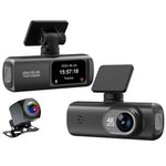 D191 MAX 4K Front + 1080P Rear Dual Lens Dash Camera Wide Angle Night Vision WiFi Car Recorder