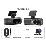 D191 MAX 4K Front + 1080P Rear Dual Lens Dash Camera Wide Angle Night Vision WiFi Car Recorder