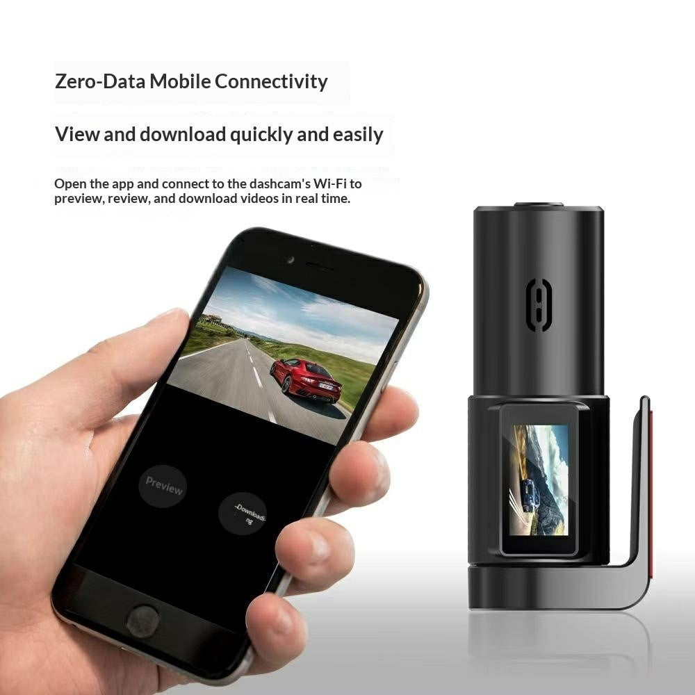 K8 USB Powered Dash Cam 1080P HD Night Vision WiFi Car Driving Recorder