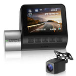 V50 4K UHD Front and Rear Dual Recording Car Dash Cam Night Vision WiFi 24H Parking Monitor G-Sensor Loop Recording