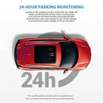 V50 4K UHD Front and Rear Dual Recording Car Dash Cam Night Vision WiFi 24H Parking Monitor G-Sensor Loop Recording