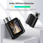 V50 4K UHD Front and Rear Dual Recording Car Dash Cam Night Vision WiFi 24H Parking Monitor G-Sensor Loop Recording