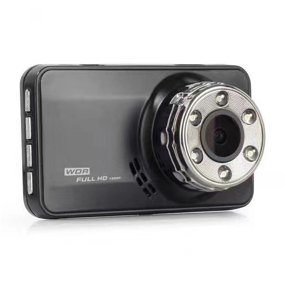 T638+ Dash Cam med dubbla objektiv, Full HD 1080P fram + 720P bak med DVR och WDR-kollisionsdetektering för inspelning av bilkörning